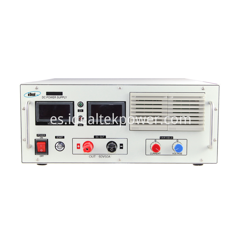 Smp5000 Rack Dc Power Supply Front Panel